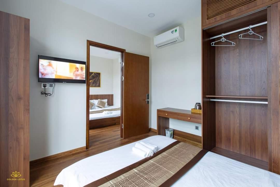 Golden Lotus Homestay Дуонг-Донг Экстерьер фото